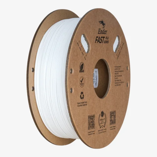 Fast PLA Filament (пластик) для 3D принтера CREALITY Ender 1кг, 1.75мм, білий (3301010397)