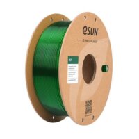 Філамент eSun PET, зелений (transparent green), 1 кг