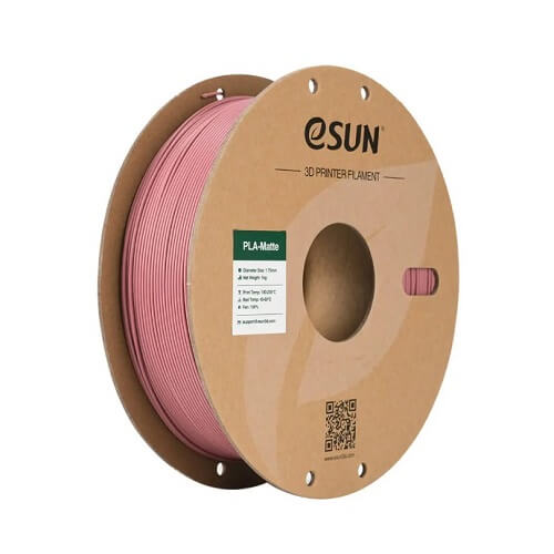 Філамент eSun PLA-Matte, фіолетовий моранді, 1кг/рулон, з паперовою втулкою, 1,75мм