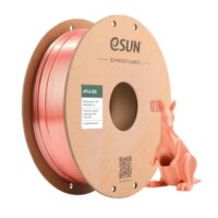 Філамент eSun PLA-Silk, рожево-золотистий, 1кг/рулон, з паперовою втулкою, 1,75мм