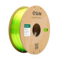 Філамент eSun PLA-Silk, лаймовий, 1кг/рулон, з паперовою втулкою, 1,75мм