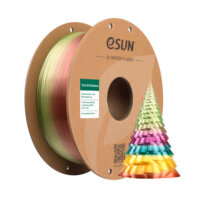 Філамент eSun PLA-Silk Rainbow, веселковий В, 1кг/рулон, з паперовою втулкою, 1,75мм
